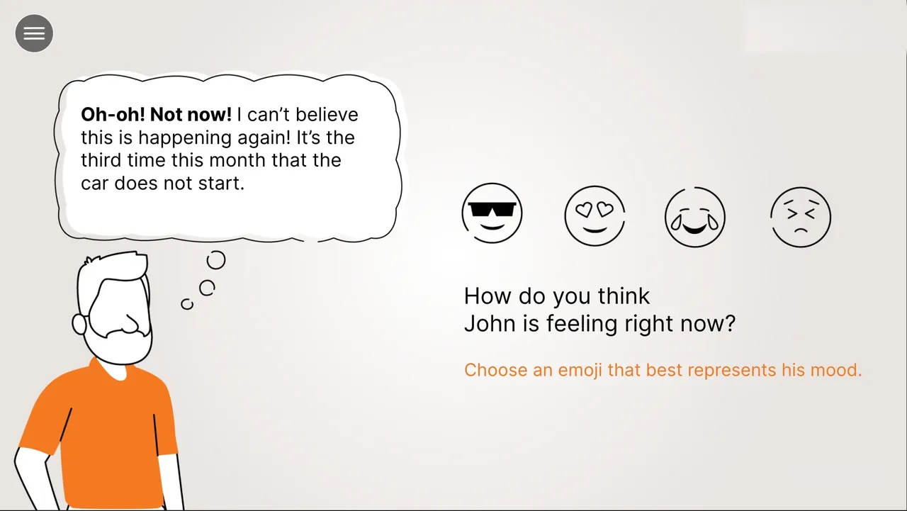 John, whose car won't start for the third time this month, and a question about how he feels