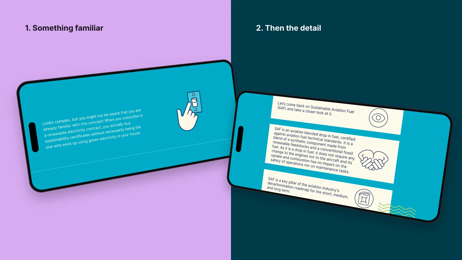 The question customers now ask: the project on two phones